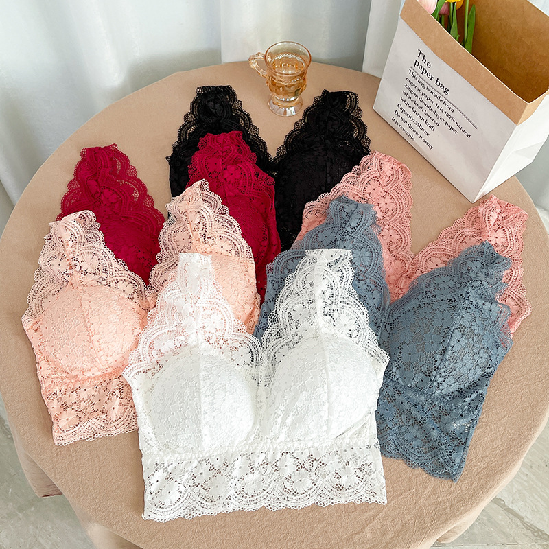 3-teiliges Set Damen-Blumenspi – Bralette Wireless Soft Bewertung und Preis