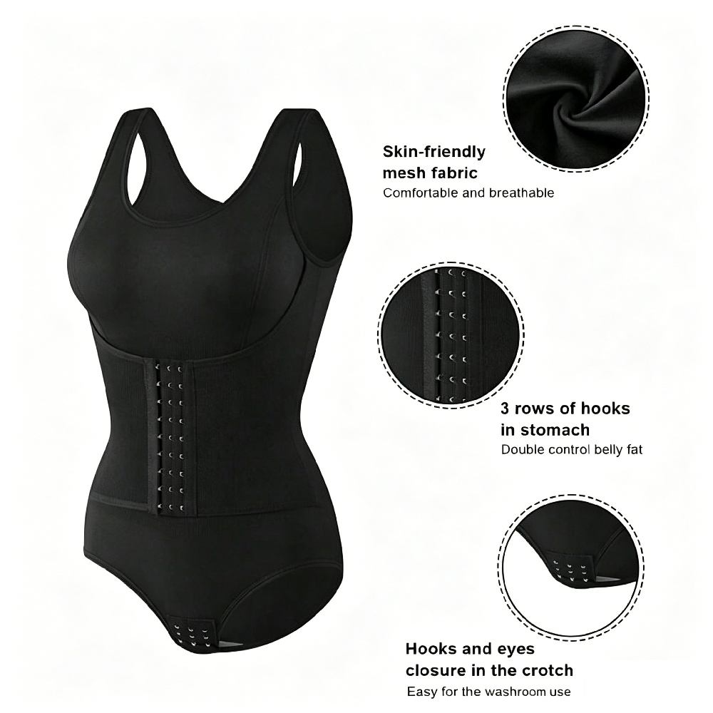 1 Stück Damen-Taillentrainer-B – Shapewear Bodysuit Firm Bewertung und Preis