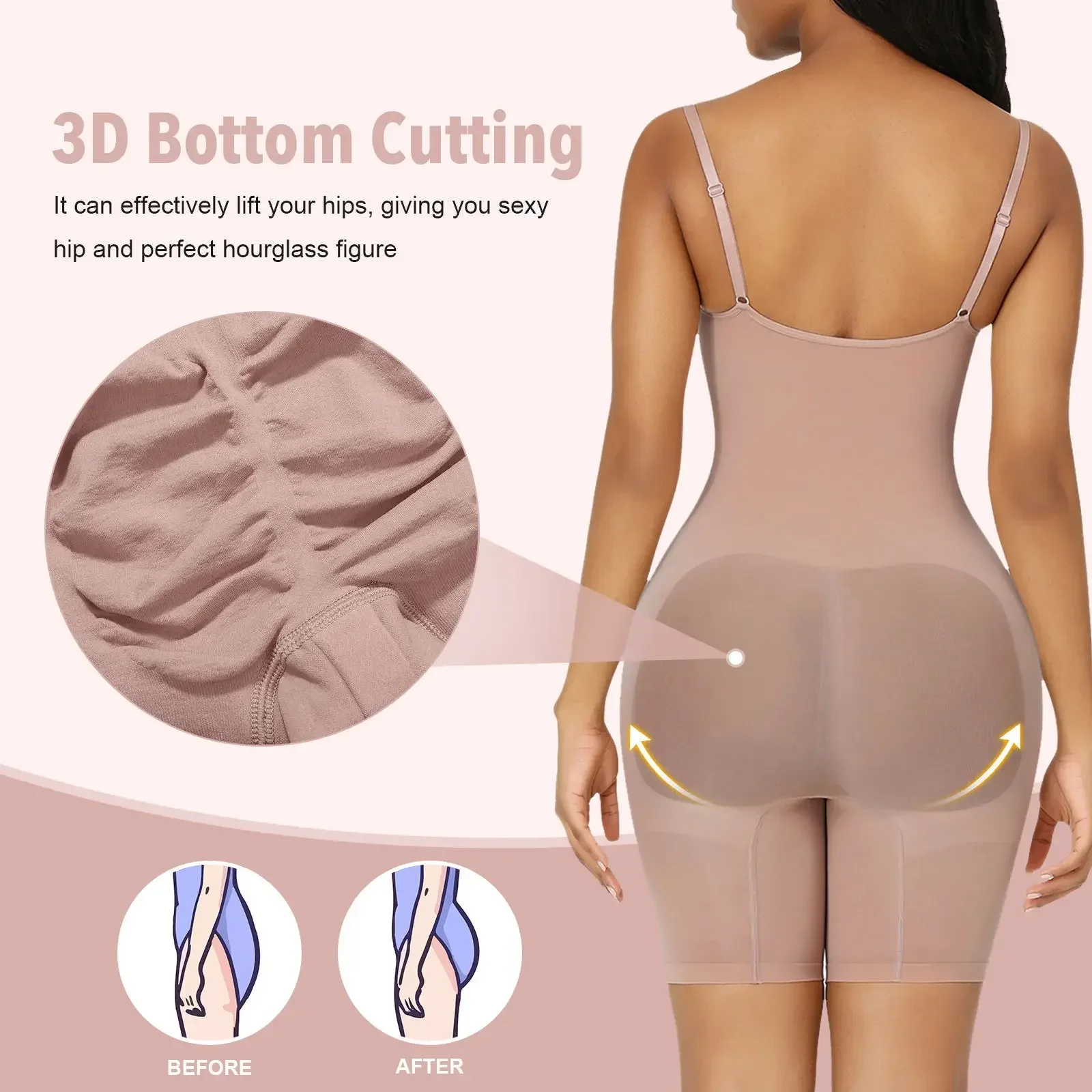 Einteiliger Shapewear-Bodysuit – Shapewear Bodysuit Firm Bewertung und Preis