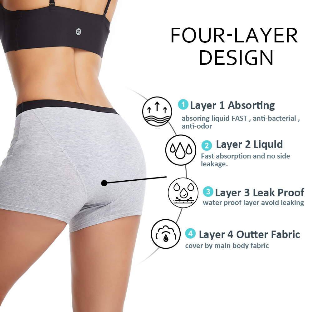 4-lagige, auslaufsichere Perio – Period Panty Absorbent Bewertung und Preis